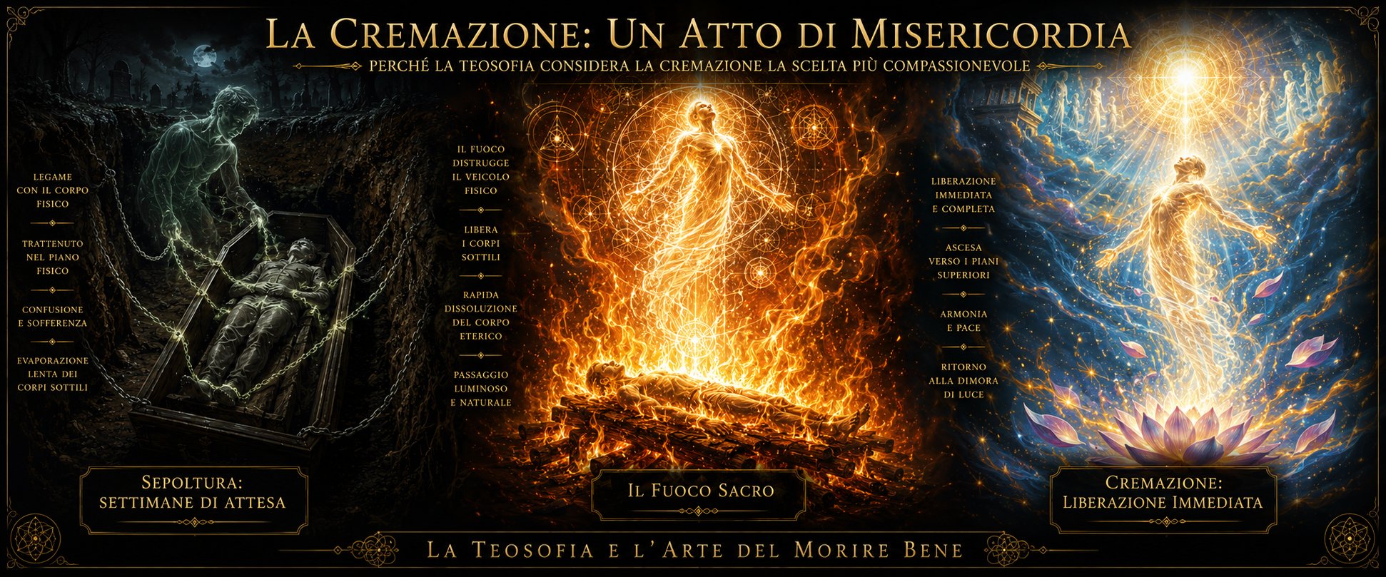 La Cremazione - Un Atto di Misericordia